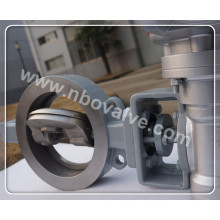 Electric Hard Sealing Wafer Type Butterfly Valve (D973W-8")